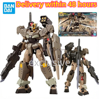 In Stock Bandai Original GUNDAM 00 COMMAND QAN[T] DESERT TYPE HGGBM 1/144 Assembly Anime Action Figure Model Toys Collectible