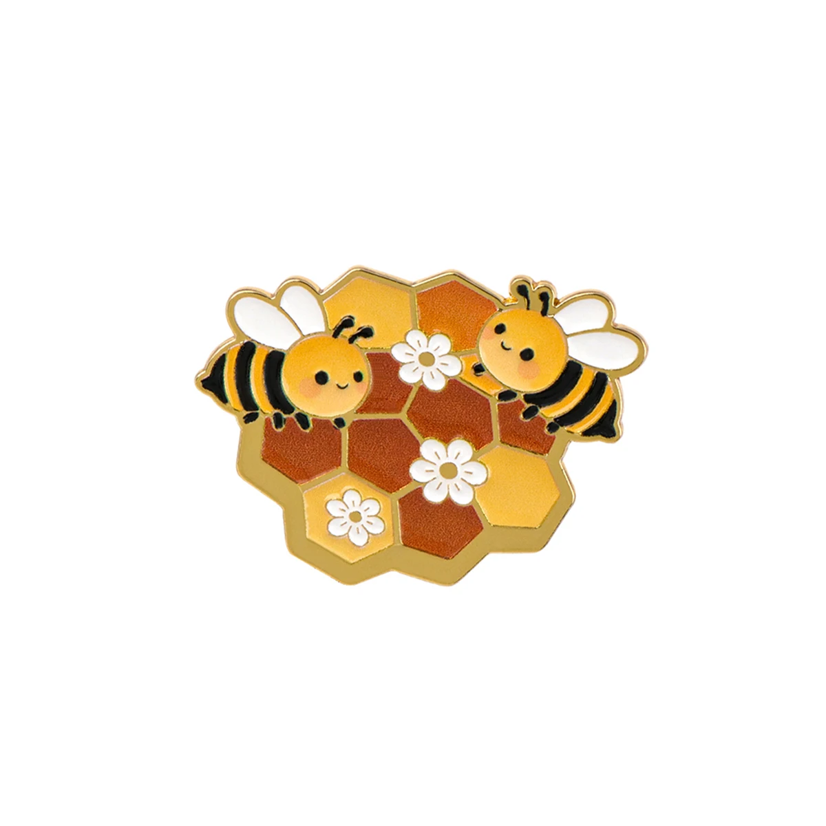 Kawaii Bienen-Cartoon-Emaille-Anstecknadeln für Rucksäcke, Broschen, Abzeichen, Souvenir-Brosche für Kleidung, Schmuck, Geschenke für Freunde