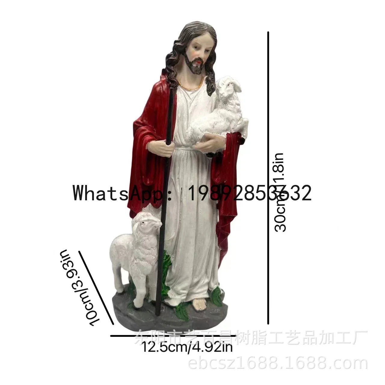 ZZ directly supplies Western herders crutches for the elderly, decorations, resin handicrafts, sculpture ornaments