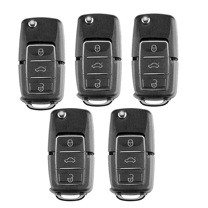 

M93K-Xhorse XKB506EN Car Remote Smart Key Fob 3 Buttons For VW B5 Type For VVDI Key Tool 5Pcs/Lot