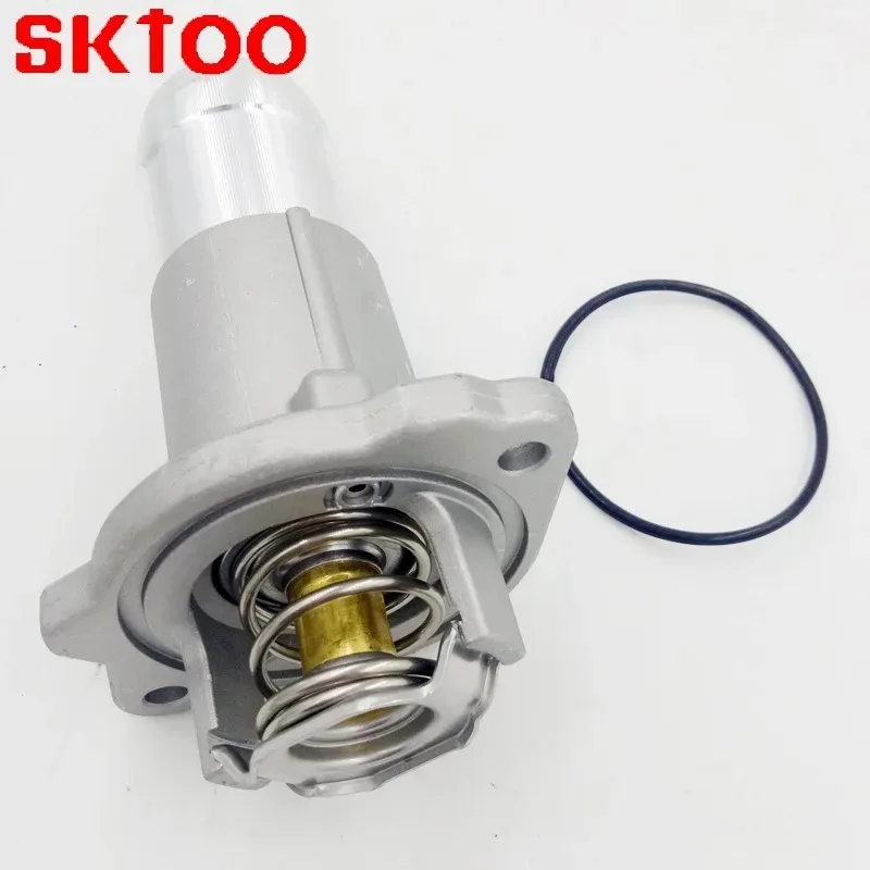12622316 Engine Coolant Thermostat Housing for Chevrolet GMC Hummer H3 Buick OEM 1511073 12620113 1511-073 SKTOO Car Accessories