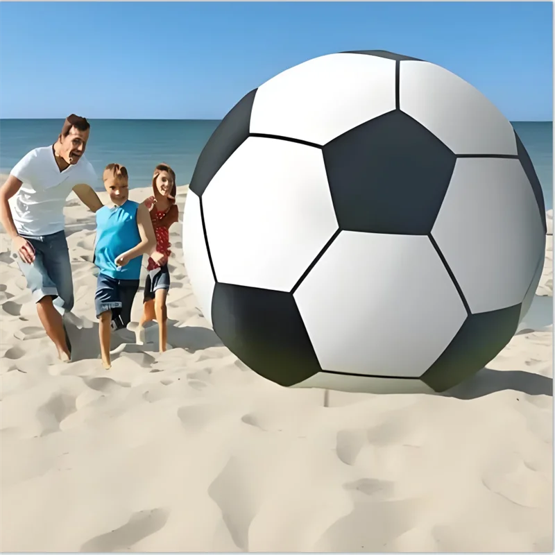Juegos deportivos al aire libre, balón de fútbol gigante de PVC, pelota de juguete deportiva para césped de otoño, pelota de playa de verano para niños, regalo, pelota de juegos al aire libre