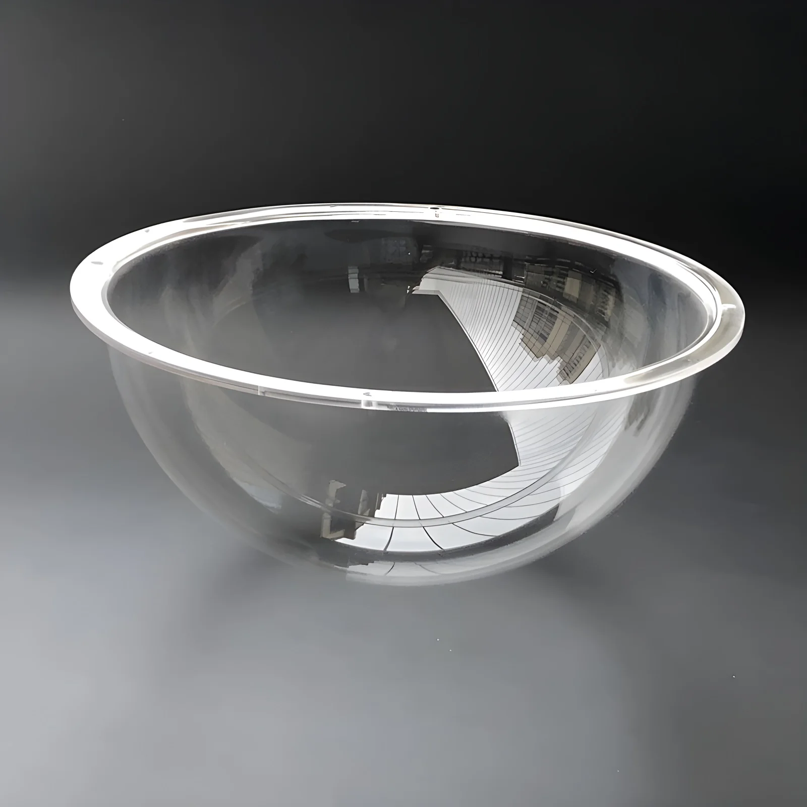 8.6 Inch Acrylic Clear Dome Cover Security CCTV Camera Dome Housing Waterproof Rainproof Lens Cover Skylight Window Fence Window