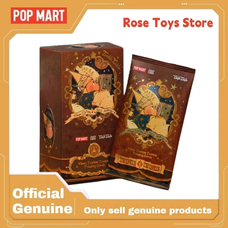 

Оригинальный набор коллекционных карточек POP MART: серия Meet Twinkle Twinkle, подарочный набор-сюрприз для коллекционеров карточек и любителей аниме