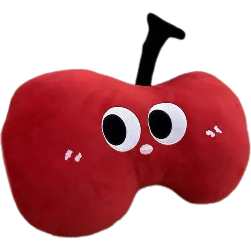 Simpatici occhi grandi Apple Divano Cuscino Camera da letto Cuscino da comodino Peluche per dormire Regalo di Capodanno Compleanno