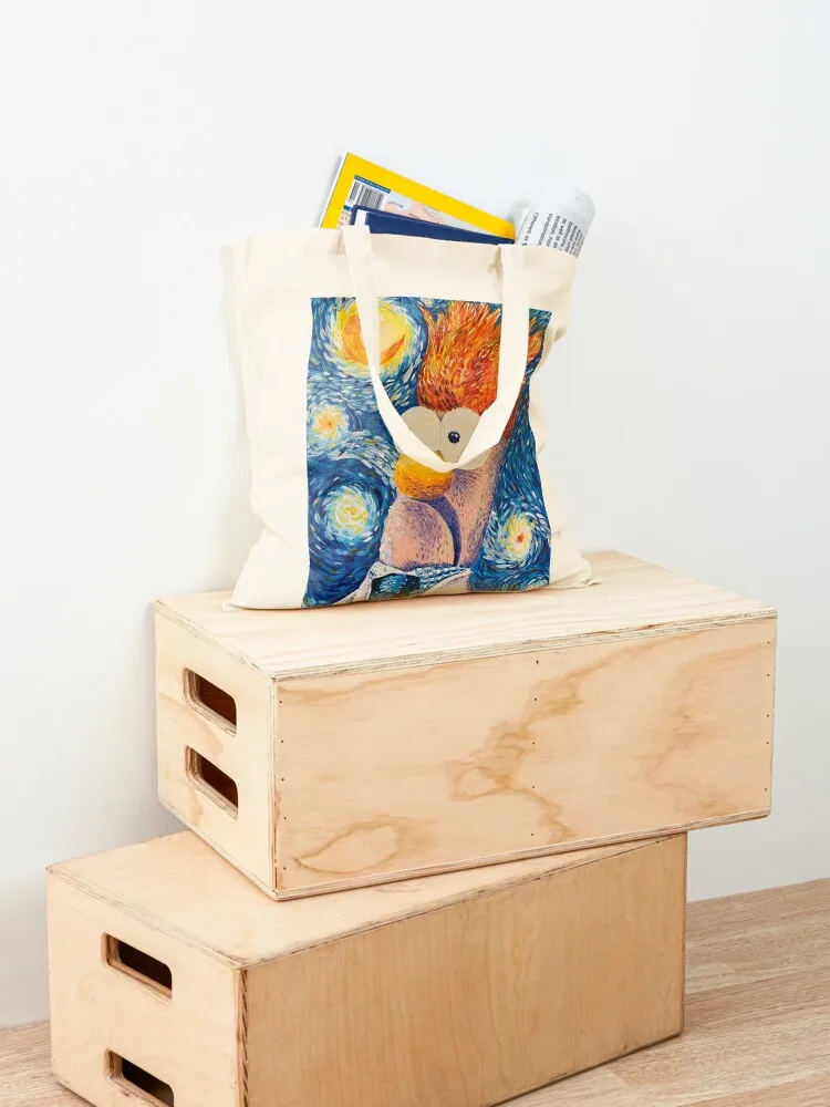 Starry Meep Tote Bag Beach bag custom canvas bag Women's tote Gift