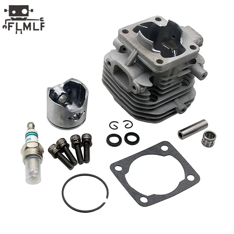 Rc Car 4 Bolt 26cc Cast Cylinder or Piston Set for 1/5 Hpi Rofun Km Rovan Baja Losi DBXL FG GoPed Redcat TSRC XJM Engine Parts