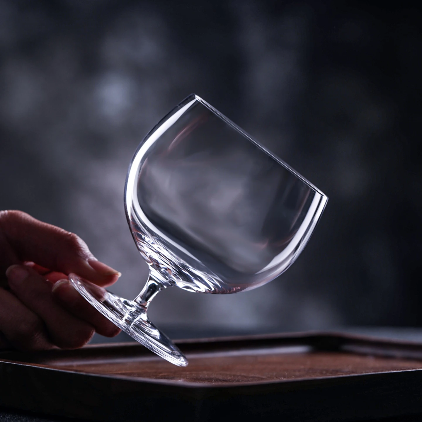 DWF07 CRISON Short footed cup/cocktail glass/Japanese crystal glass cup/beer mug/Crystal glass cup 285ml