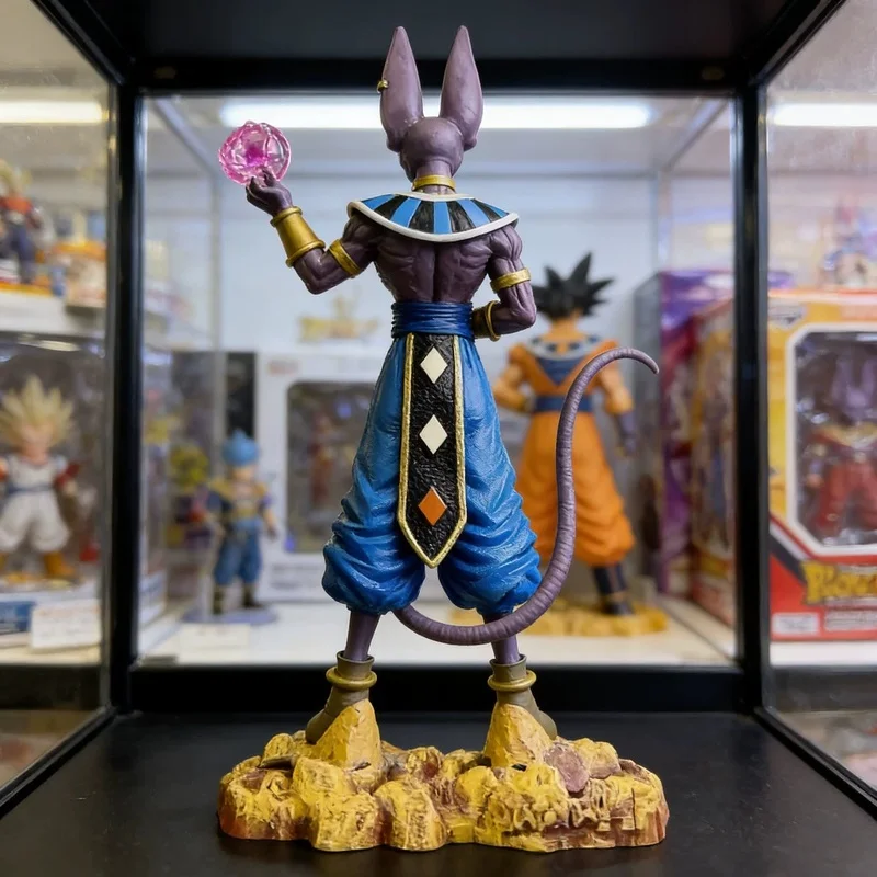 30cm Anime Dragon Ball Z Beerus Figure Super God of Destruction Figures Collection Model Toy For Children Gifts