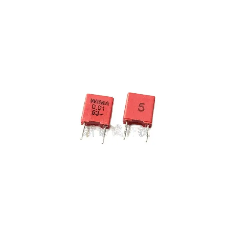 10pcs/German Weimar WIMA 103 63V 0.01UF 63V 10nF MKP2 Foot Pitch 5MM Film Capacitor