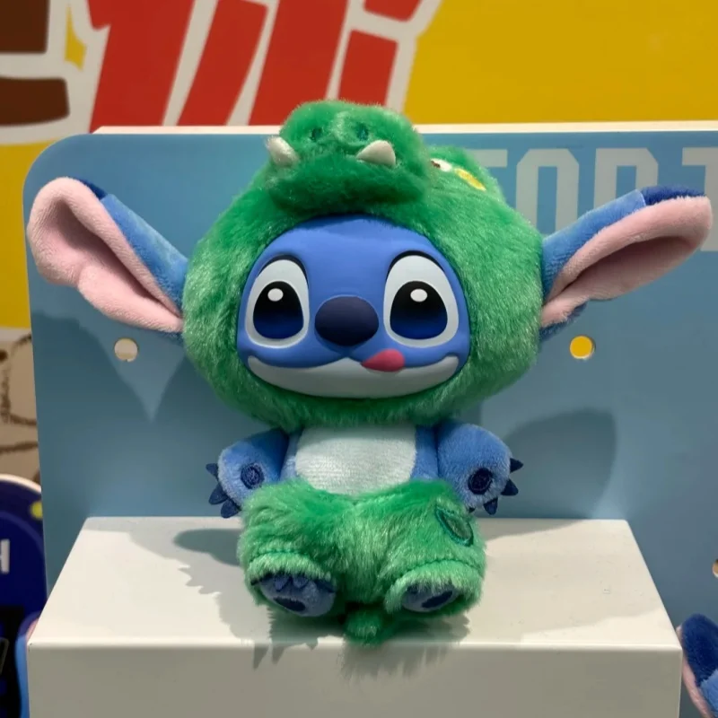 حقيقية غرزة الحيوانات البرية سلسلة صندوق أعمى الفينيل أفخم المعلقات اللعب لطيف الكرتون الشكل الدمى حقيبة قلادة صندوق غامض الهدايا #6