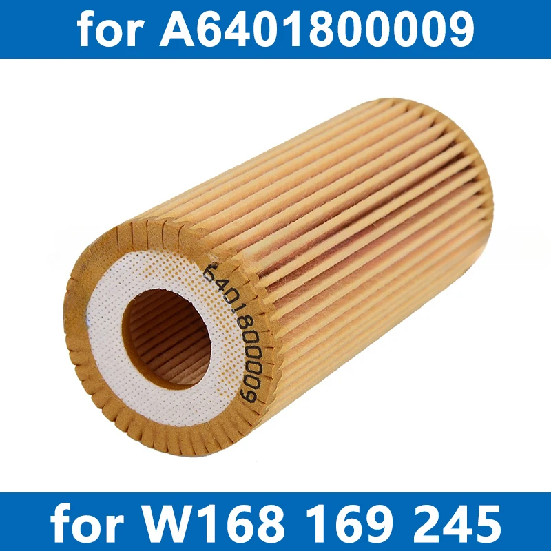 1/6/10PCS Car Oil Filter A6401800009 For W168 W169 A160 A170 A180 A200 W245 B180 B200 W414 VANEO 1.7 2.0 Engine OM668 OM640