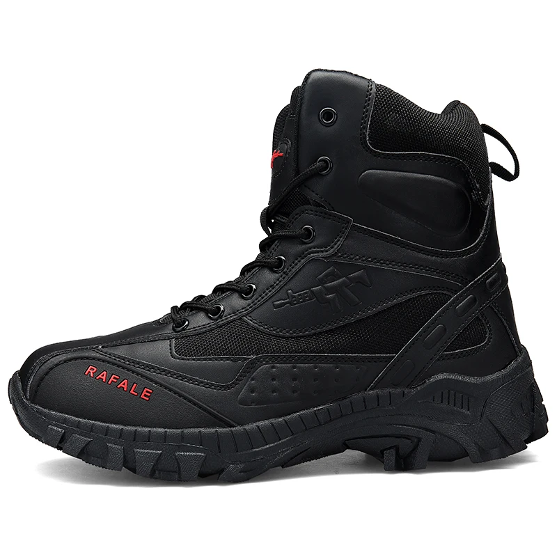 Men Tactical Boots New Man Army Boots Climbing Hiking Shoes High Top Desert Outdoor Ankle Work Women Safety High Quality Camping
