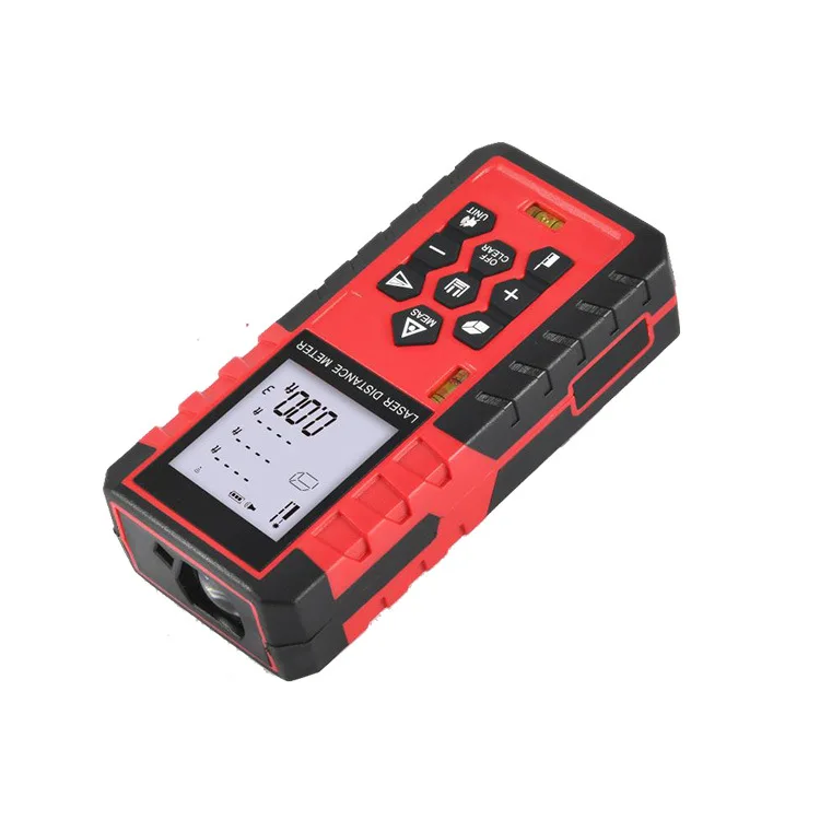 Handheld laser rangefinder 50 70 100 meters New infrared rangefinder Double horizontal bubble laser measuring instrument