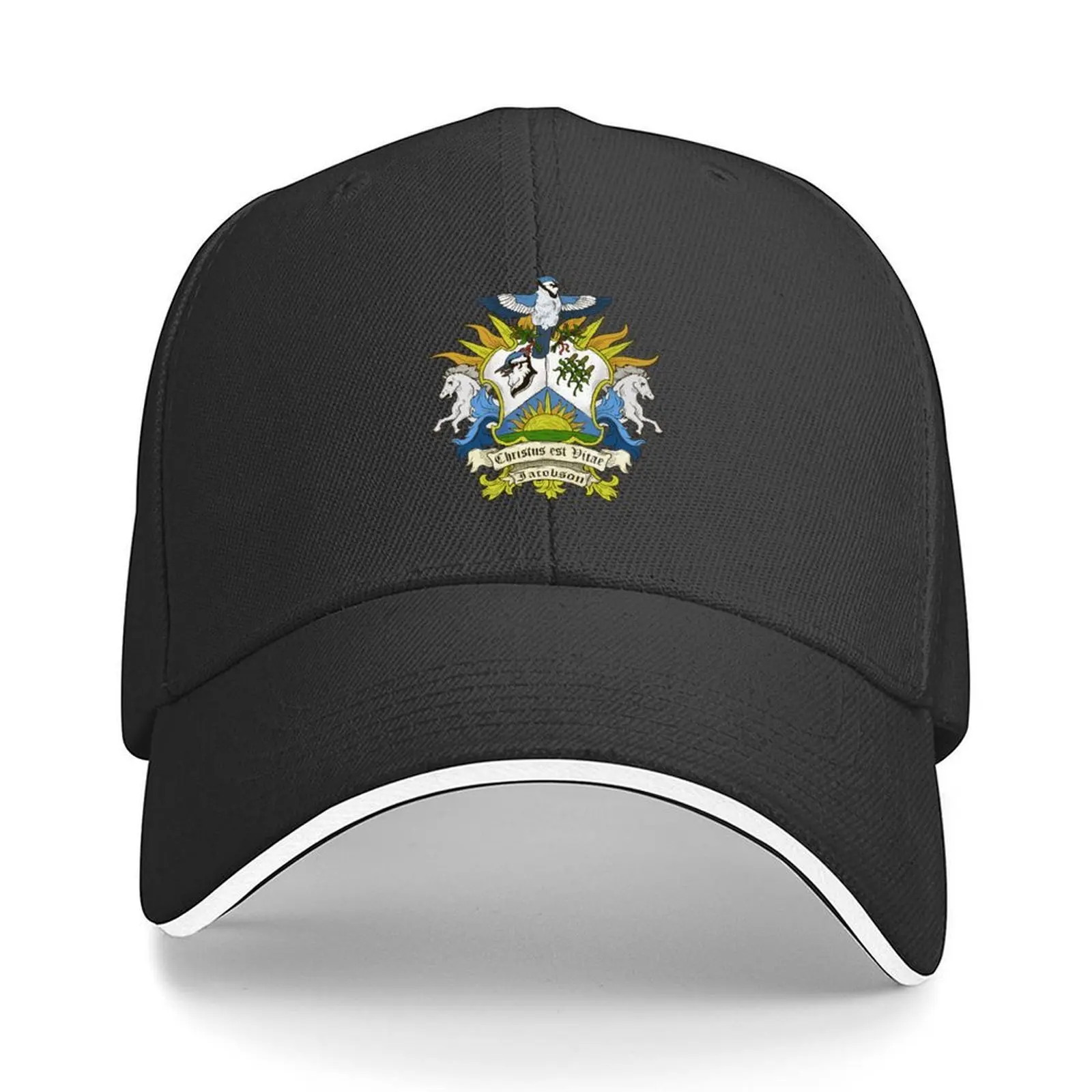 

Jacobson Family Crest Baseball Cap hats on offer Military Tactical Cap Snap Back Hat Cosplay Women's Men's