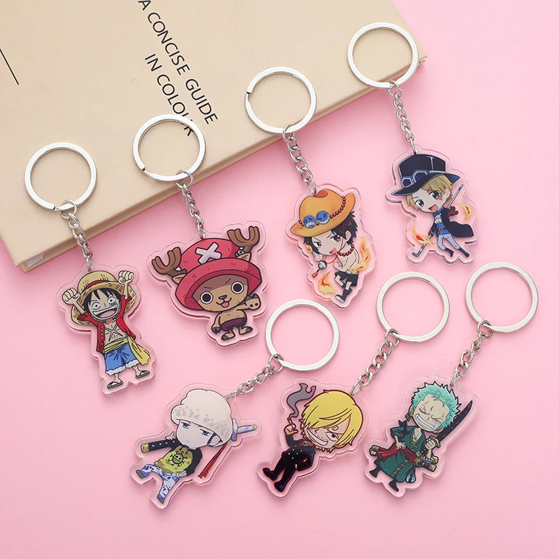 Keychain Cartoon Character Ornament Key Bag Pendant Clothing Accessories 173