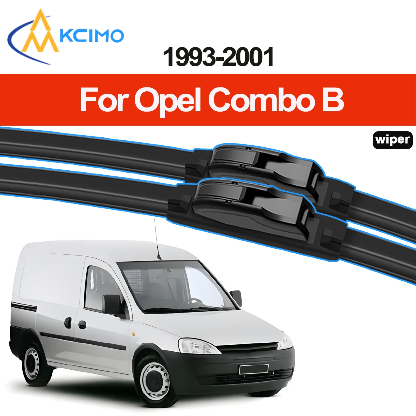 

2PCS New Wiper Blades for Opel Combo B 1993-2001 Vauxhall Combo Holden Combo (SB) Chevrolet Combo Shanghai Auto Saibao Brushes