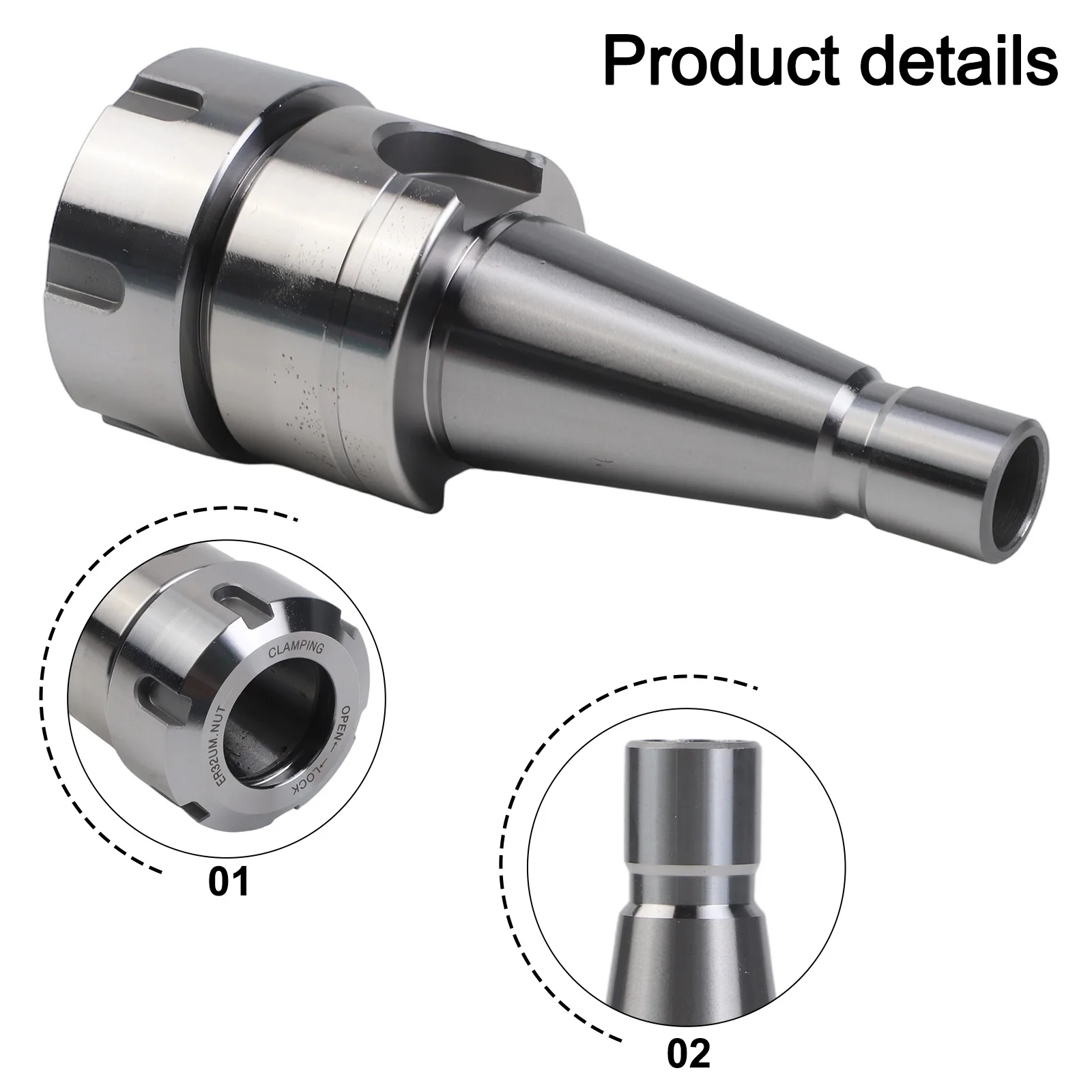 1 Pc NT30 ER Collet Chuck, A Metric Milling Collet Suitable For CNC Milling Spindle Toolholders And Toolholders Tool Accessories