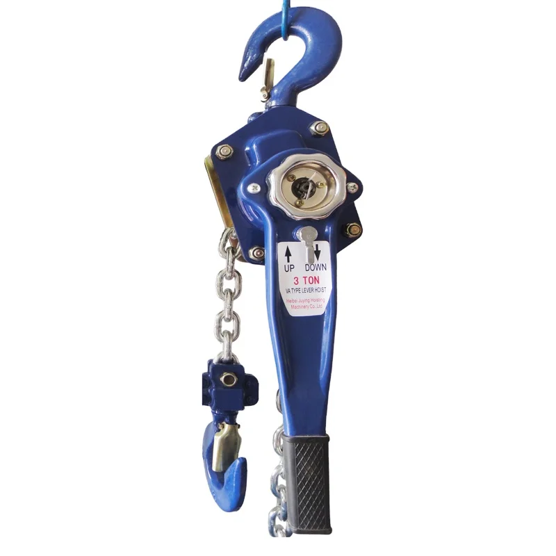 Mini polipasto de cadena de palanca de polipasto manual de cadena G80 de 3/4 toneladas, 10 pies, 1650 libras
