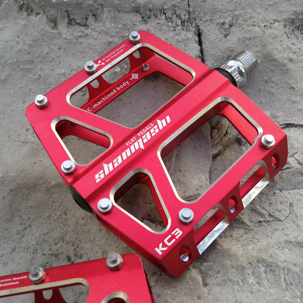 G272 Mountain Bike Pedal Bicycle Pedal CNC Process Aluminum Alloy Material Multi-color Option