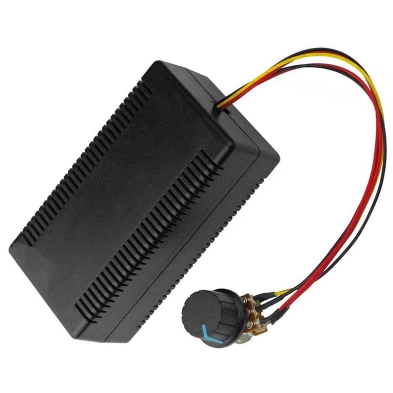 2000W DC12V/24V/48V MAX 40A DC Motor Speed Controller Adjustable Power Control HHO RC Fan Governor 1 Piece