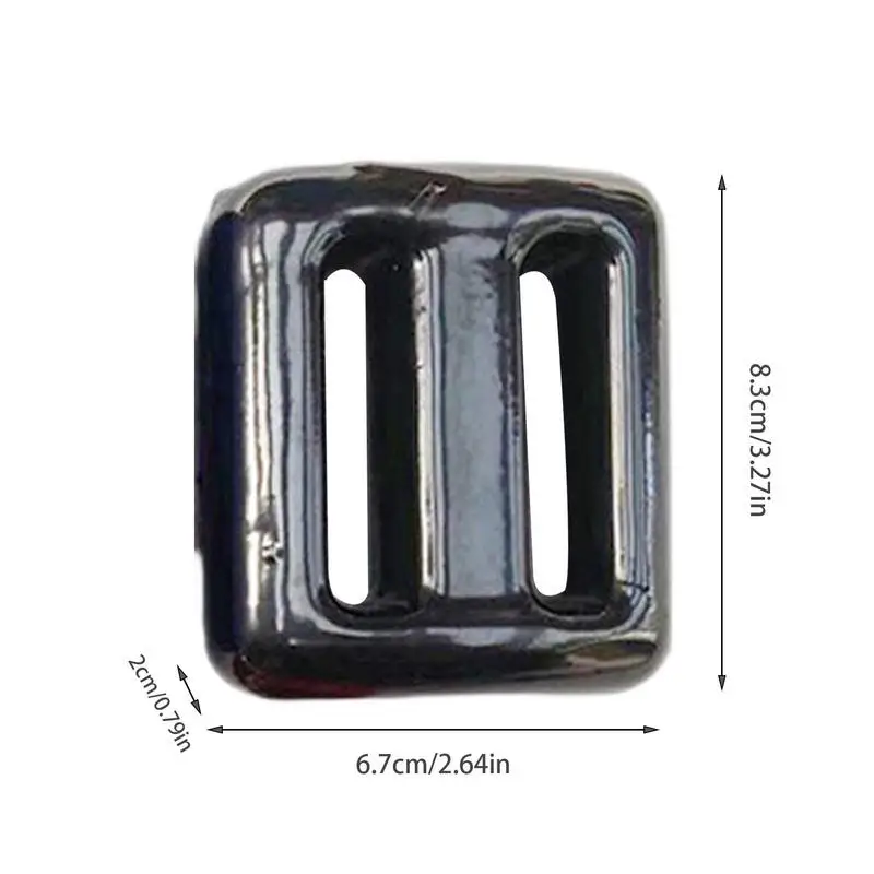 0.5kg D Ring do nurkowania z ołowiu z przeciwwagą do nurkowania z antypoślizgowym pasem do nurkowania