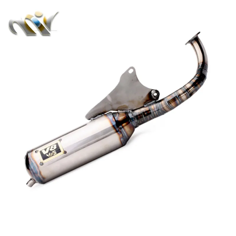 For Yamaha JOG90 JOG50 JOG 3KJ 3YK 3YJ ZR 2T EX Poche Scooter V8 Modified Racing Full Exhaust System