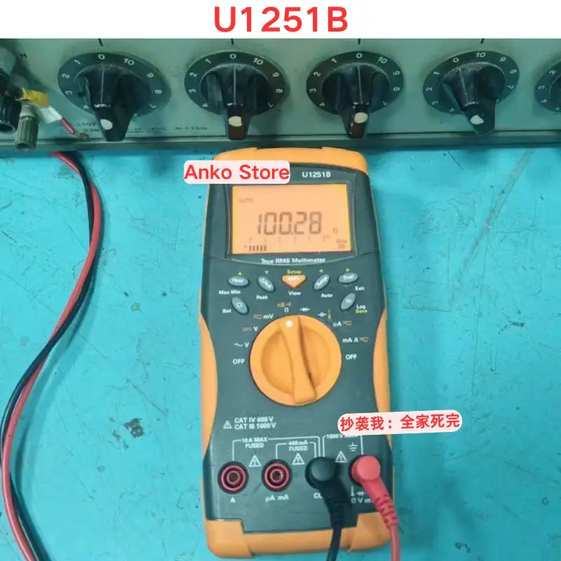 

Second-hand test OK ，U1251B handheld digital multimeter