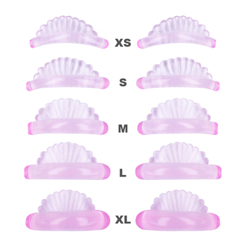 5Pairs Eyelash Perming Curler Lift Pads 3D Lashes Perm Rods Shell Silicone Lash Lifting Kit Makeup Beauty Tool 5Pairs Eyelash Perming Curler Lift Pads 3D Lashes Perm Rods Shell Silicone Lash Lifting Kit Makeup Beauty Tool