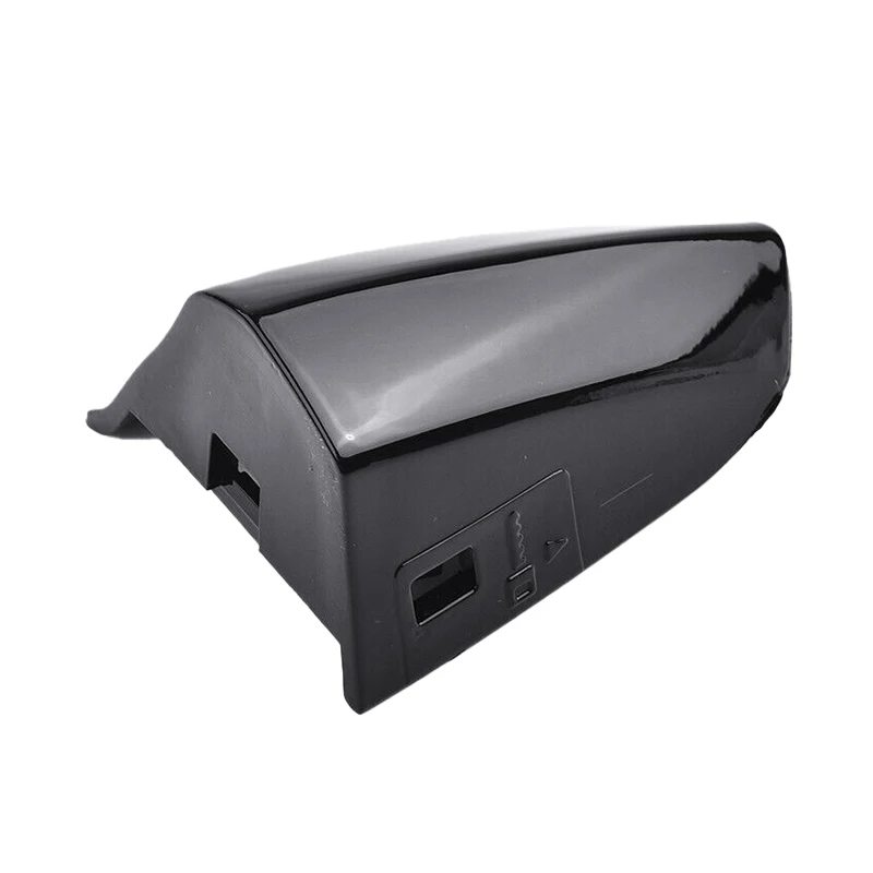 FR3Z-63218A15-ACPTM FR3Z-63218A15-AAPTM Front Left Door Handle Key Cover Cap Bezel Fit For Ford Mustang 2015-2021 Black Plastic
