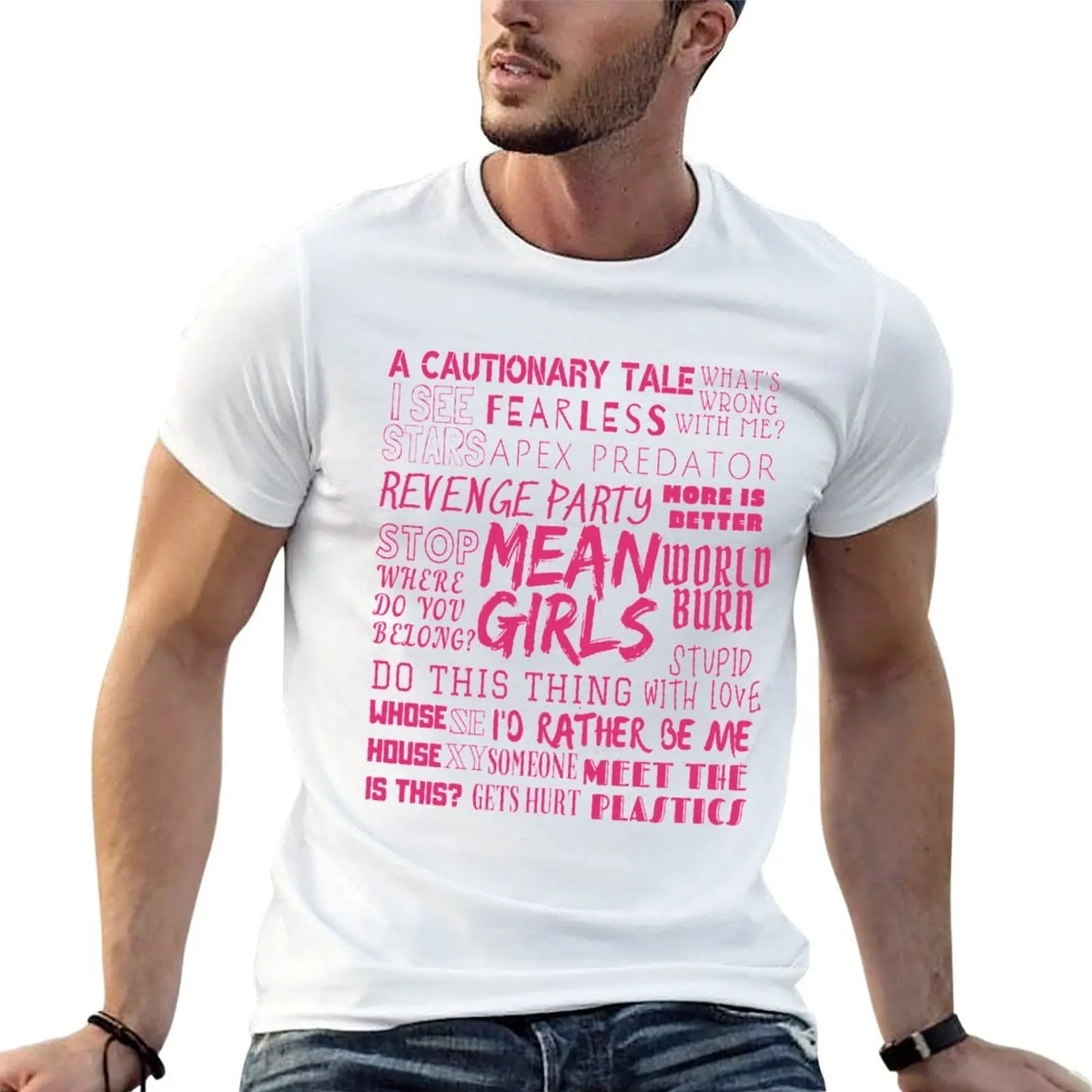 mean girls T-Shirt Work Wear Simple Tee Shirt