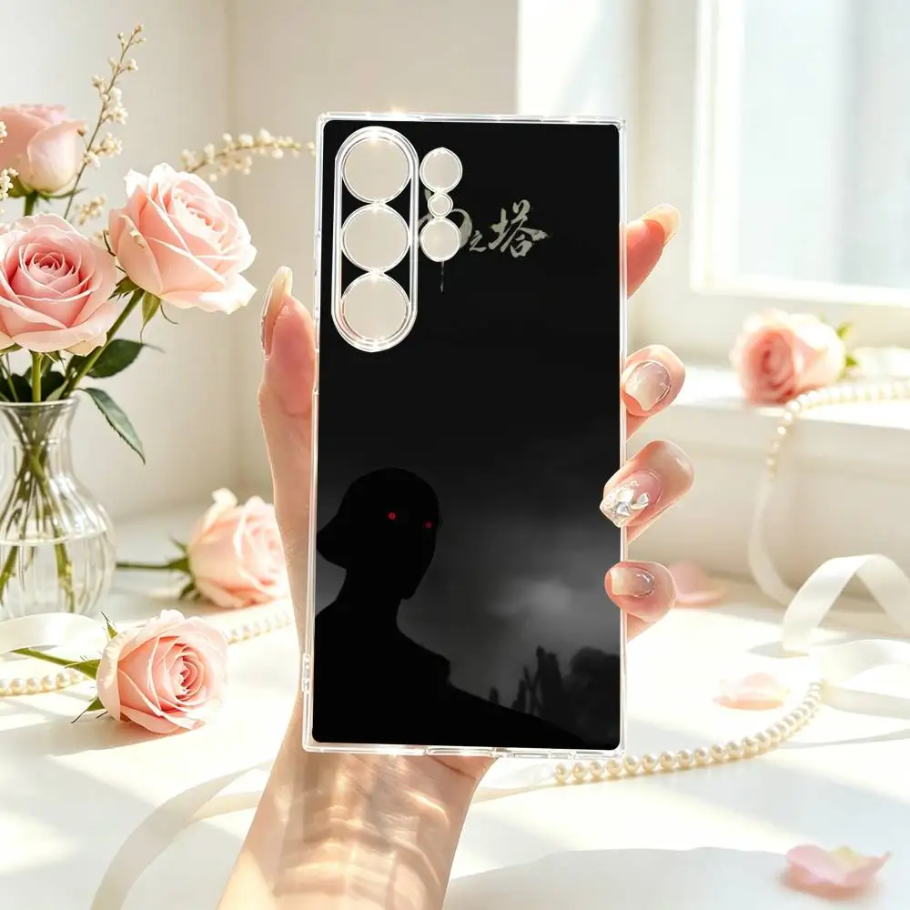 Tower O-of God Korean Manhwa Phone Case For Samsung S25,S24,S21,S22,S23,S30,Ultra,S20,Plus,Fe Transparent Cover