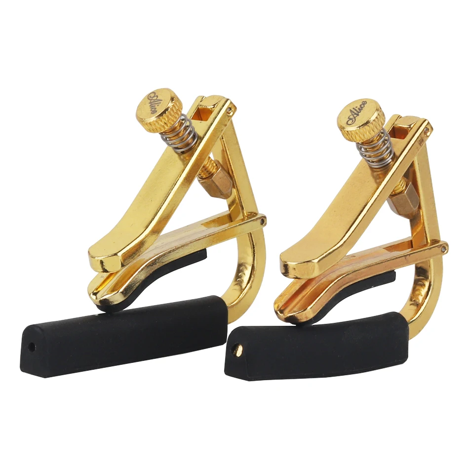 Alice A007V Golden Guitar Capo Zinc Alloy  Adjustable for Acoustic Electric Guitar Classical Guitar String Instrument Clamp Fret