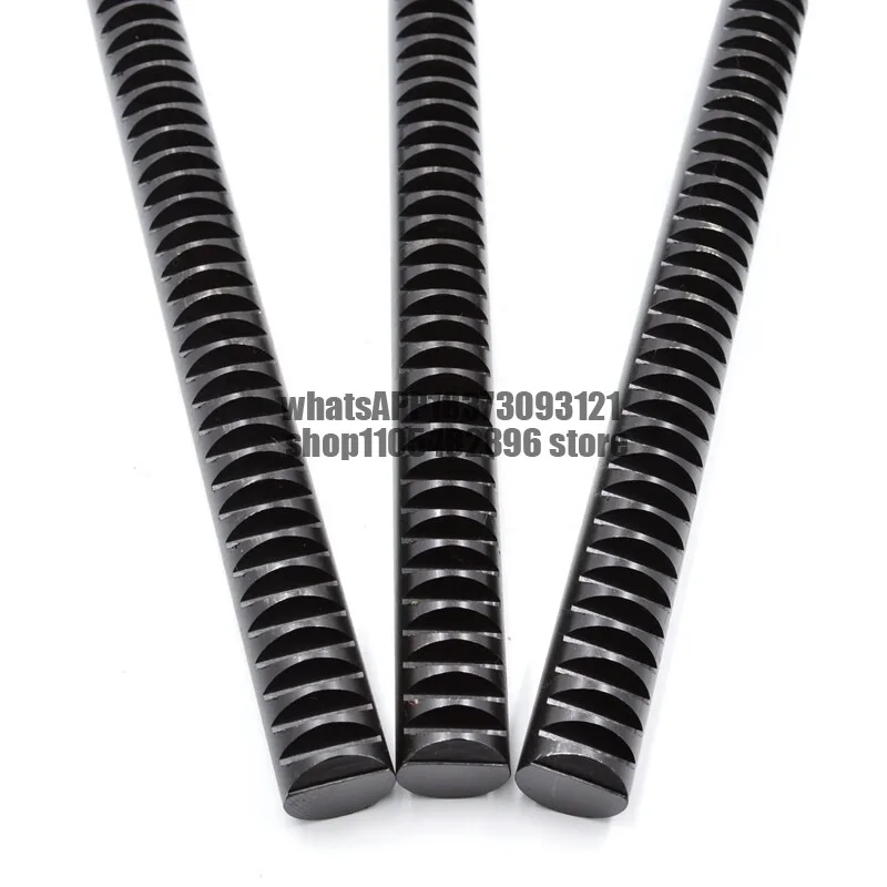 S45C round rack 1  1.5 mold 2  2.5  3 mold, rack guide, carbon steel cylindrical rack