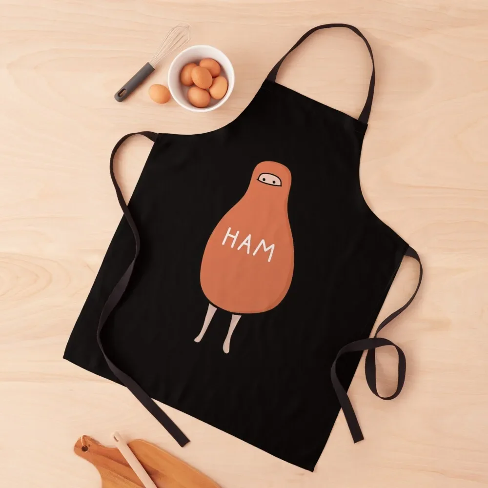 Ham : To Kill A Mockingbird Original Literally Scout Ham Halloween Costume Apron kitchen woman Chef Uniform Women Apron