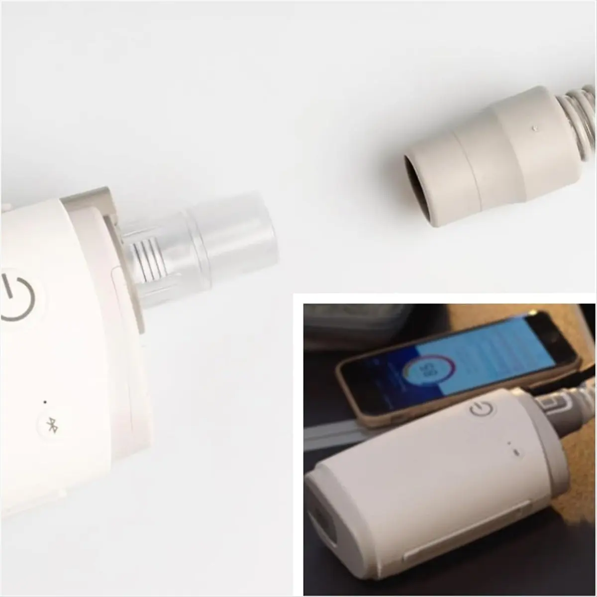 AAAL لموصل خرطوم AirMini لمنفذ خرطوم CPAP أنبوب CPAP إلى ملحقات أقنعة الأنف متعددة الهواء