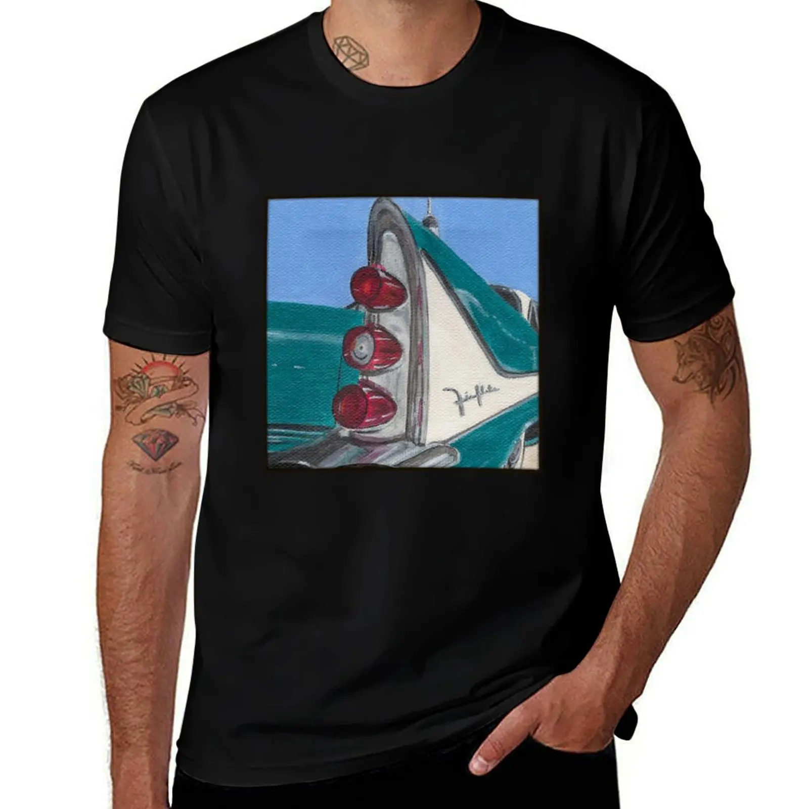 

1958 DeSoto Fireflite Tail Fin T-Shirt t shirts for man graphic tees anime t shirts for man T-shirt