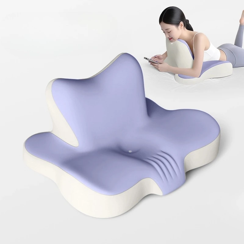 

Memory Cotton Cushion Sleeping Pillow Lying on The Bed Multi-functional Pillow Sleep on The Stomach Playing Mobile Phone Cushion