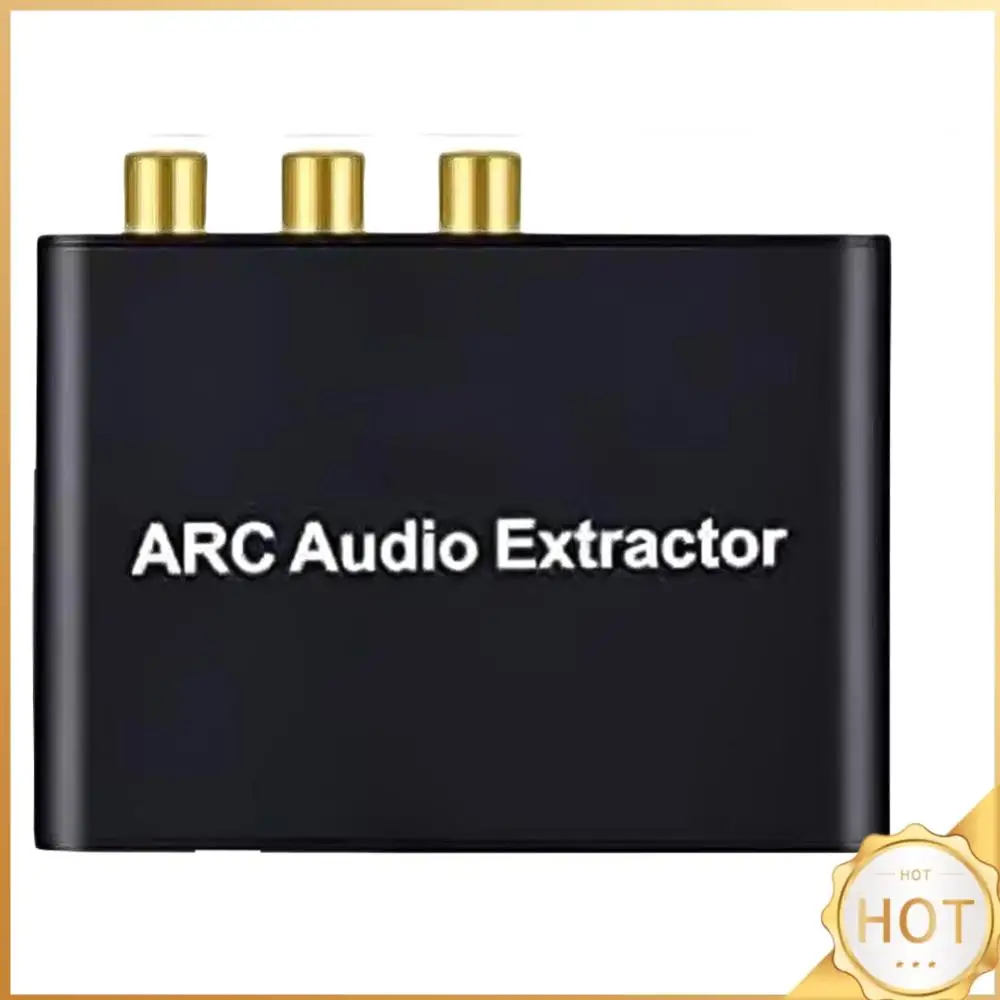 قوس العودة قناة محول قوس إلى SPDIF محوري L/R ستيريو 3.5 مللي متر جاك محول الصوت ل HDTV مكبرات الصوت