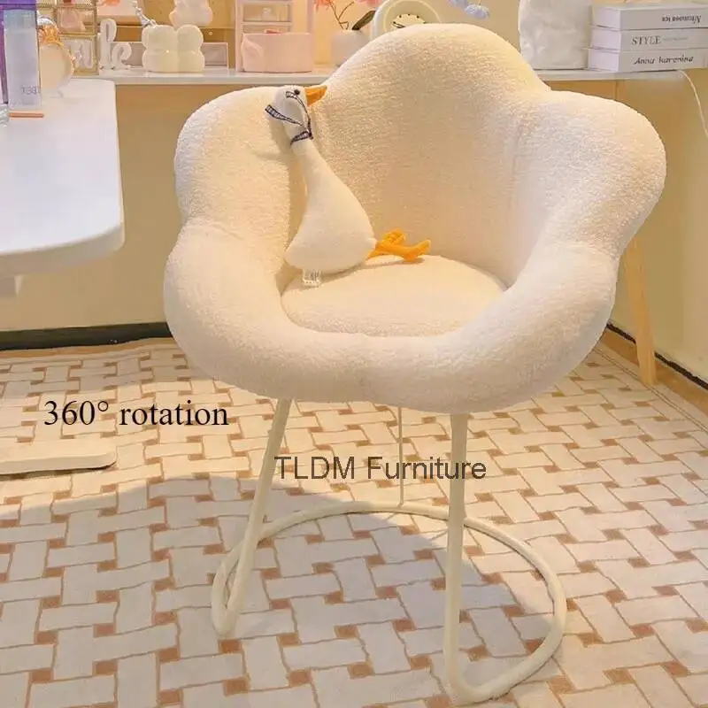 La Nordic Interior Dresser Chair Auxiliary Modern Single Unique Dining Chair Design Backrest Mobili Per Casa Home Furniture