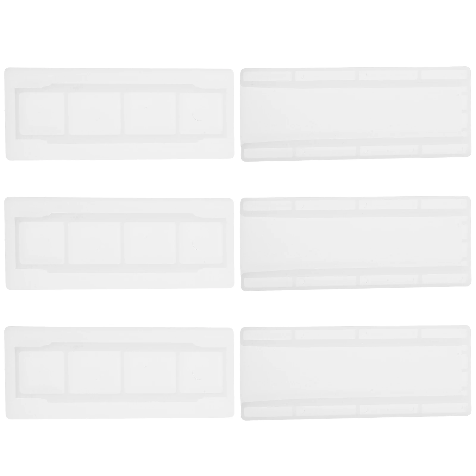 

6 Sets Socket Holder Rack Mount No Damage Wall Hangers Adhesive Holders Wall Outlet Protector Home Office