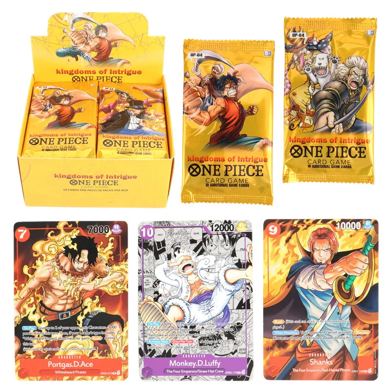 Anime One Piece card TCG OP-04 OP-05 hidden edition Gear 5 Luffy Zoro Shanks Trading card One Piece Collection Card