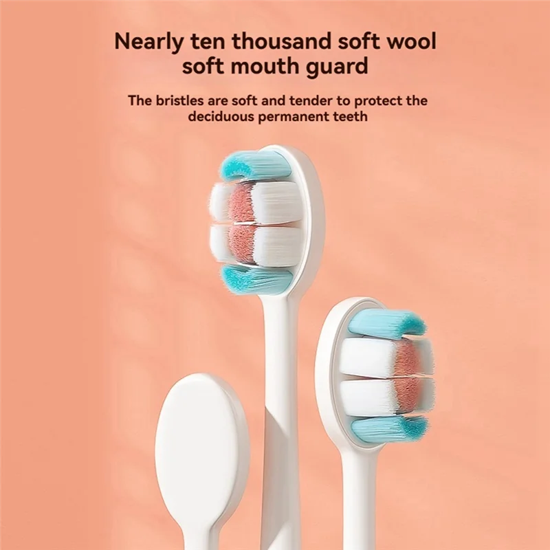LLCS-Children's Toothbrush,2-12Year-Old Soft-Haired Pupils,Tooth Changing Period,Brushing Deciduous Teeth