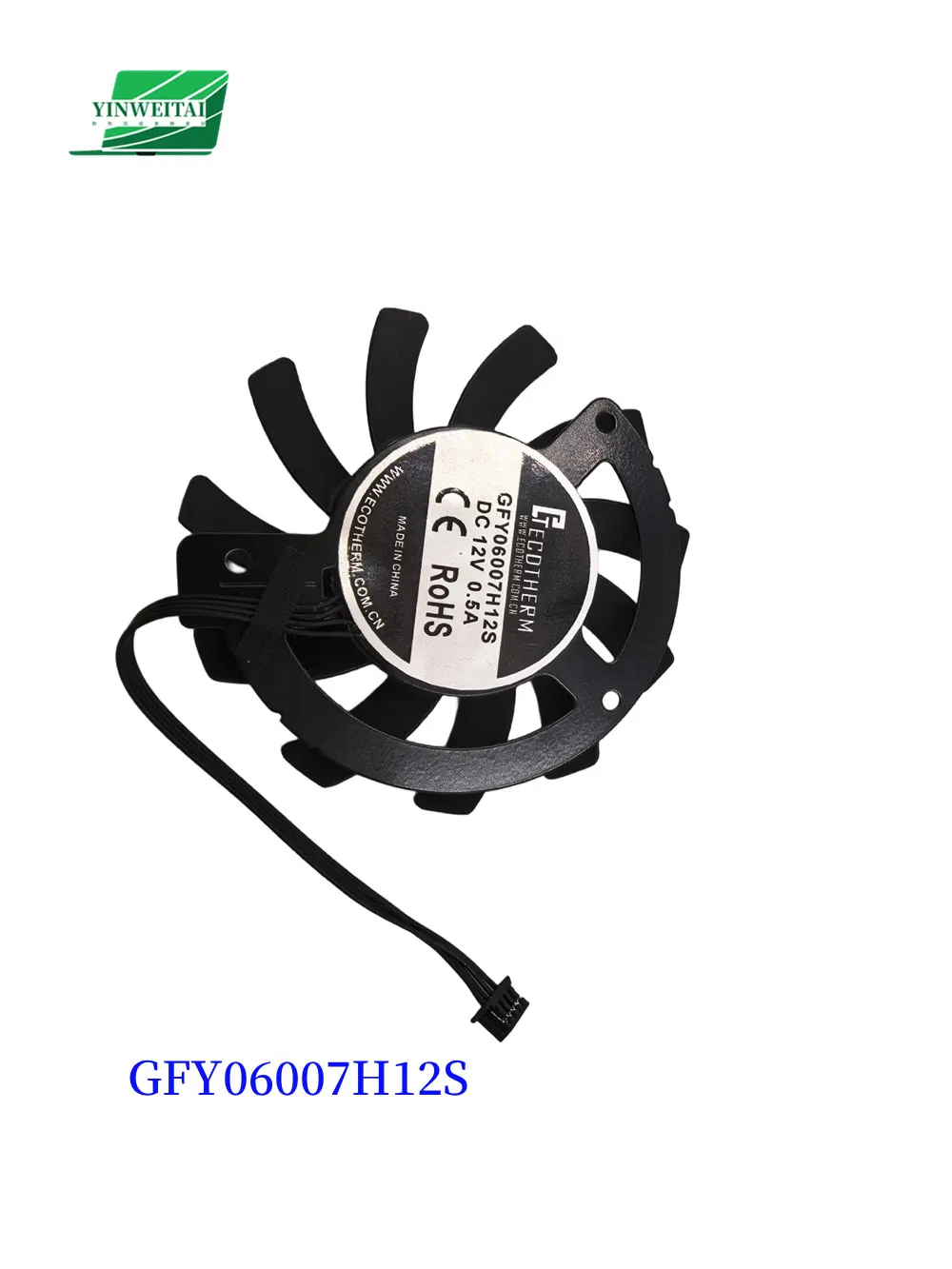 

Replacement MINI PC Case Cover Fan GFY06007H12S DC12V New