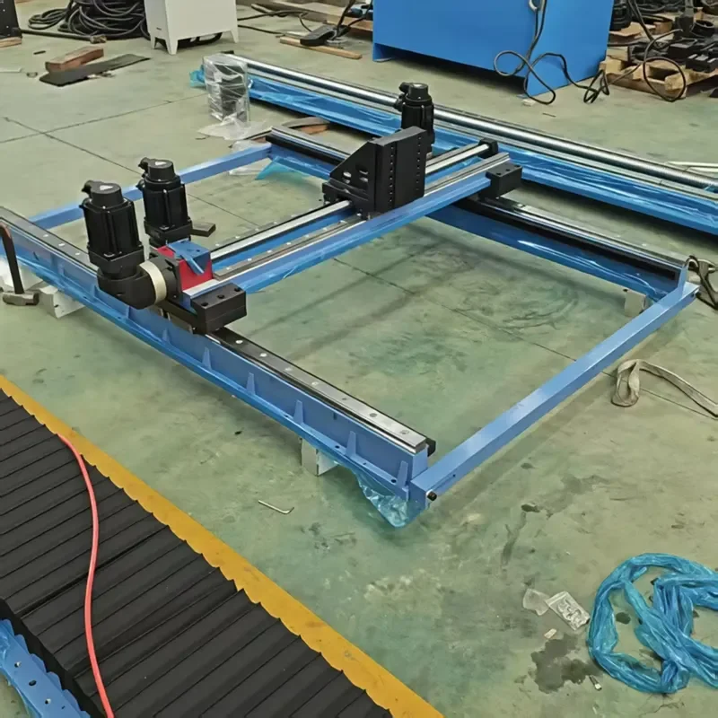 HCY Portable Gantry Mill X/Y/Z 3-Axis 4.5KW Spindle for Wind Power and Mining Equipment
