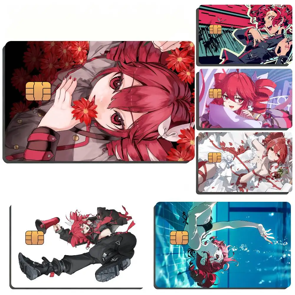 Singer K-Kasane Teto Film Skin Card Sticker For Bank Bus Metro Credit Debit Card Waterproof