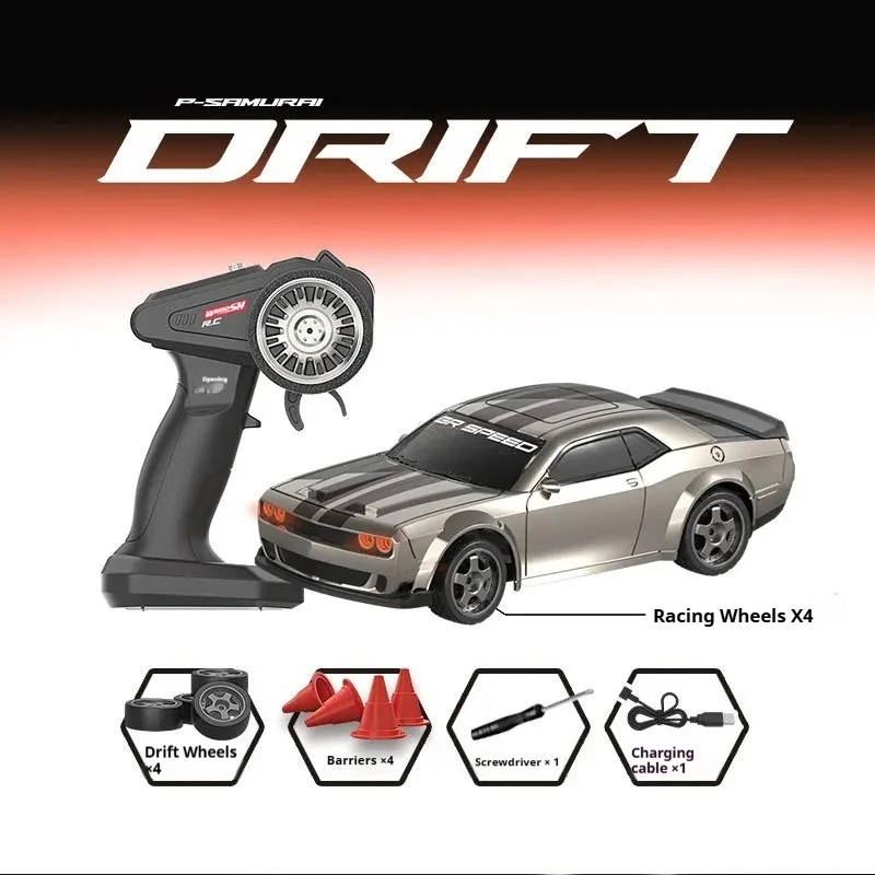 

New RC semi proportional directional throttle remote control car 1:43 desktop four-wheel drive high-speed gyroscope inquiry sout