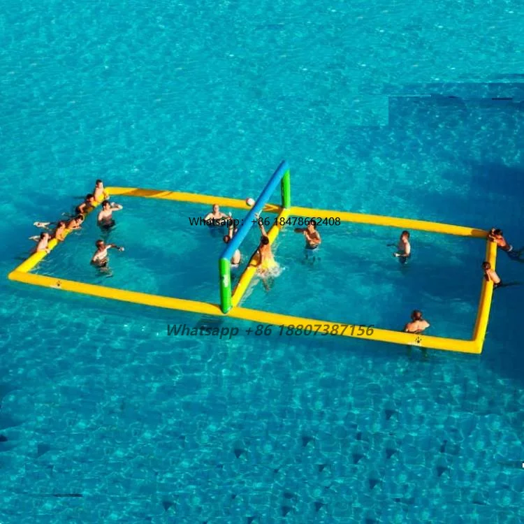 

Надувное оборудование для аквапарков: надувная волейбольная площадка для морской вечеринки, надувной водный бар для продажи