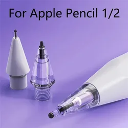 Lovebay Pencil Tips For Apple Pencil 1st/2nd Spare Nib Replacement Tip For Apple Pencil 1st/2nd Generation Nib Stylus Pen Tips