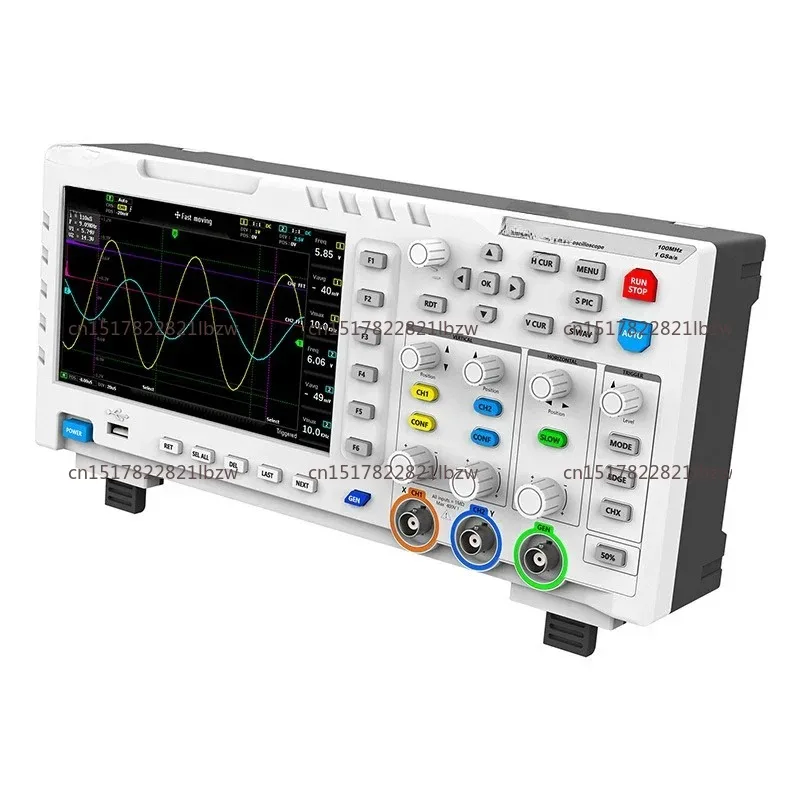 Suitable for Digital oscilloscope dual channel 100M bandwidth 1GS sampling signal generator two-in-one